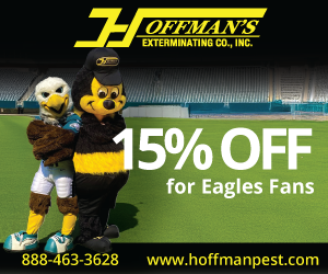 Hoffman's Exeterminating Co. 15% off for Eagles fans